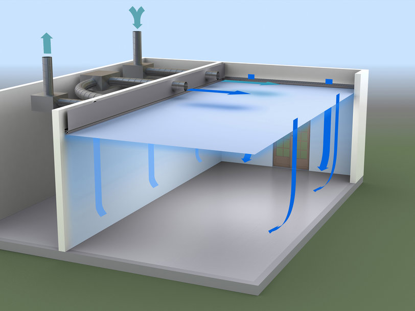 Carrier® e Barrisol® lançam soluções de teto AVAC avançadas na Europa para um extraordinário conforto e uma otimização da qualidade do ar interior